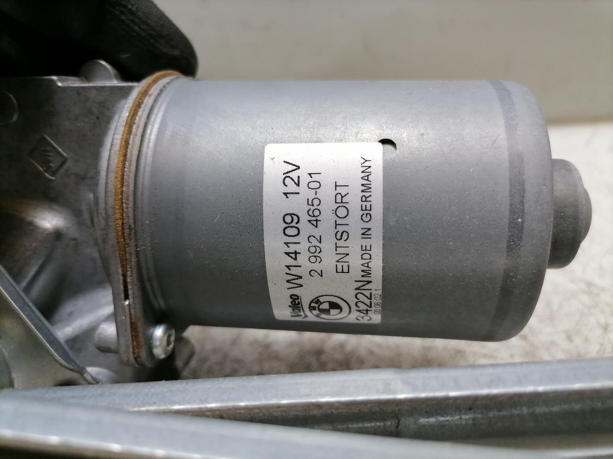 BMW X1 E84 original Wischermotor mit Wischergest&auml;nge Bj.2013